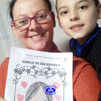 2º ano: atividades com as Mães