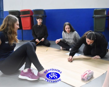 Oficina de Muralismo no 8º ano
