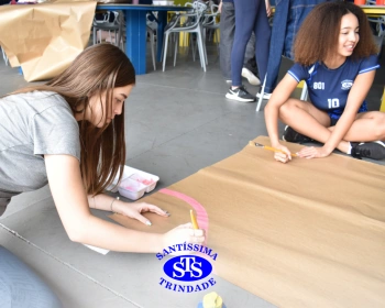 Oficina de Muralismo no 8º ano