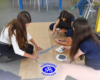 Oficina de Muralismo no 8º ano