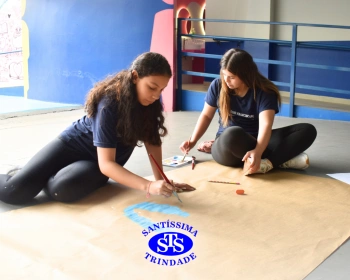 Oficina de Muralismo no 8º ano
