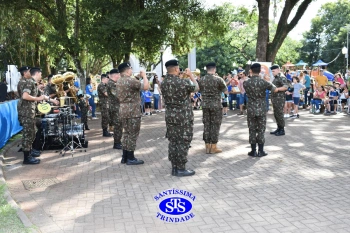 Comemoração dos 110 anos do Colégio no 2º Santíssimas Day 