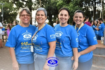 Comemoração dos 110 anos do Colégio no 2º Santíssimas Day 