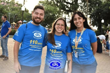 Comemoração dos 110 anos do Colégio no 2º Santíssimas Day 