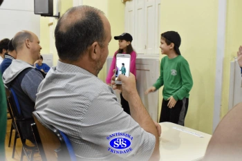 Homenagens aos pais dos alunos do 3º ano