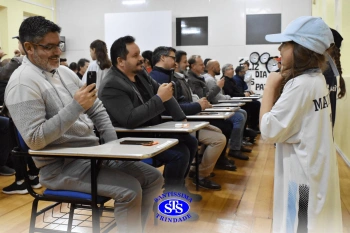 Homenagens aos pais dos alunos do 3º ano