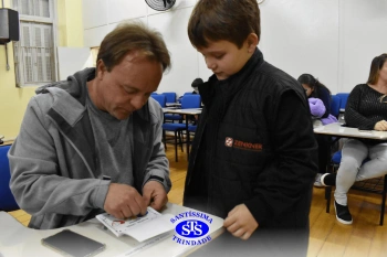 Homenagens aos pais dos alunos do 3º ano
