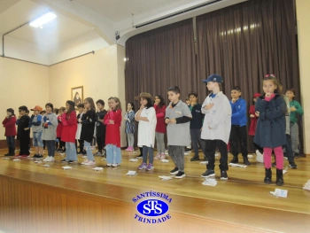 Homenagens aos pais dos alunos do 3º ano