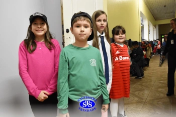 Homenagens aos pais dos alunos do 3º ano
