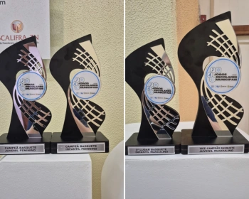 Basquete Feminino conquista dois troféus de 1º lugar nos JEM