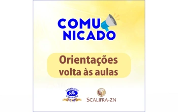 Orientações para a volta às aulas