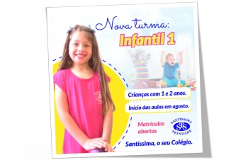 Turma de Infantil 1 iniciará em agosto