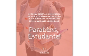 Parabéns, estudante!