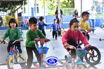 Crianças participam de atividade sobre a Semana do Trânsito | Inf. 3