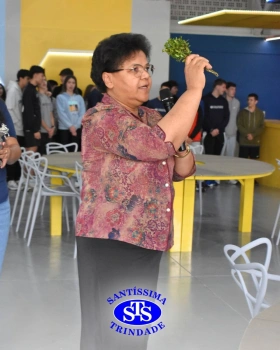 Inauguração do Espaço Conexão Santíssima marca a história do Colégio