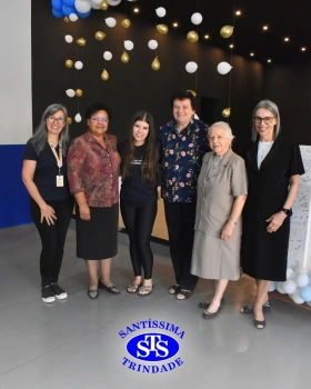 Inauguração do Espaço Conexão Santíssima marca a história do Colégio