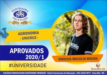 Parabéns, alunos do Santíssima !