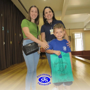 Festa do Caderno é marcada por alegria e emoção para as crianças do Infantil 5