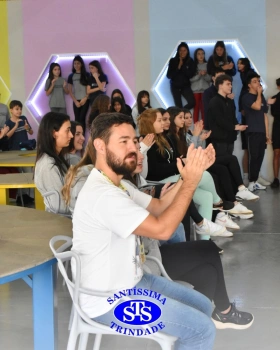 Inauguração do Espaço Conexão Santíssima marca a história do Colégio