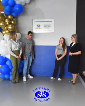 Inauguração do Espaço Conexão Santíssima marca a história do Colégio