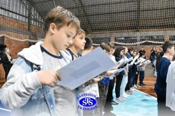 Homenagens aos pais dos alunos do 5º ano