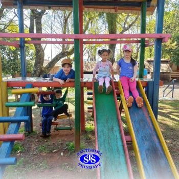 Tarde de brincadeiras e de diversão no Parque Franciscano STS | Inf. 4