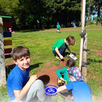 Tarde de brincadeiras e de diversão no Parque Franciscano STS | Inf. 4