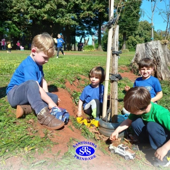 Tarde de brincadeiras e de diversão no Parque Franciscano STS | Inf. 4