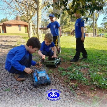 Tarde de brincadeiras e de diversão no Parque Franciscano STS | Inf. 4