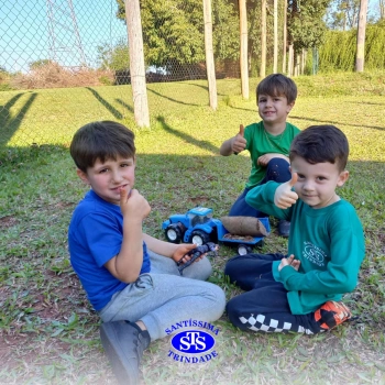 Tarde de brincadeiras e de diversão no Parque Franciscano STS | Inf. 4