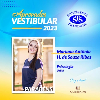 Parabéns, aprovados no Vestibular! 