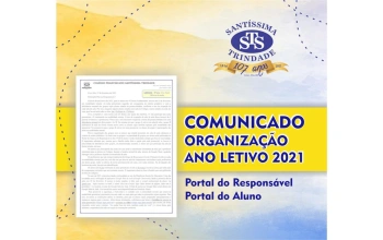 COMUNICADO: organização para o Ano Letivo