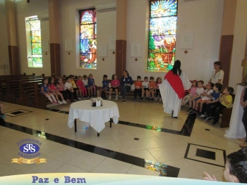 Ceia Pascal com os alunos do Nível A2