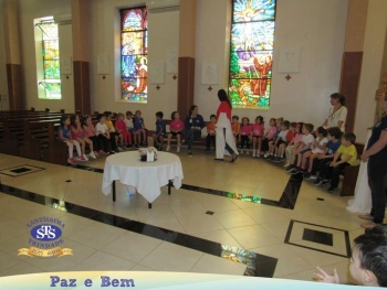 Ceia Pascal com os alunos do Nível A2