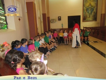 Ceia Pascal com os alunos do Nível A2