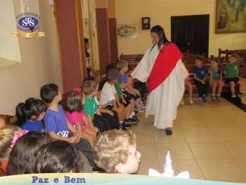 Ceia Pascal com os alunos do Nível A2