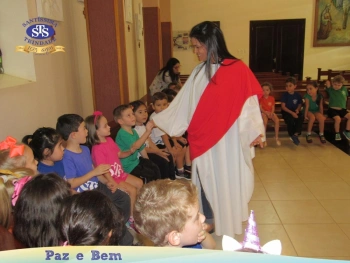 Ceia Pascal com os alunos do Nível A2