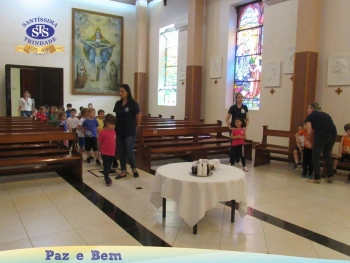 Ceia Pascal com os alunos do Nível A2