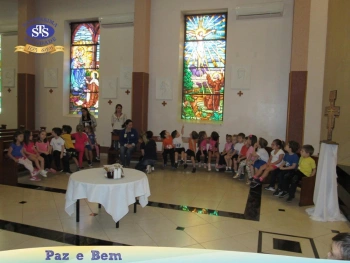 Ceia Pascal com os alunos do Nível A2