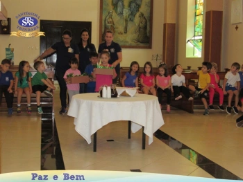 Ceia Pascal com os alunos do Nível A2