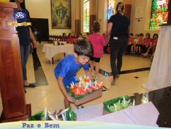 Ceia Pascal com os alunos do Nível A2