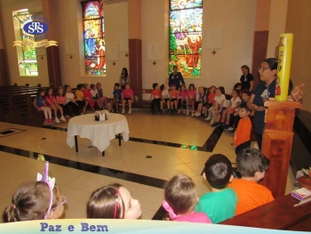 Ceia Pascal com os alunos do Nível A2