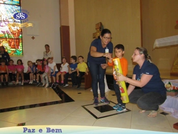 Ceia Pascal com os alunos do Nível A2