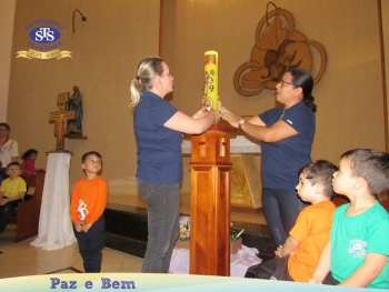 Ceia Pascal com os alunos do Nível A2