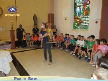 Ceia Pascal com os alunos do Nível A2
