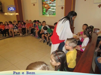 Ceia Pascal com os alunos do Nível A2