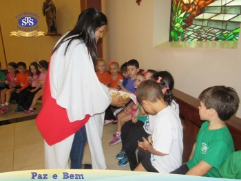 Ceia Pascal com os alunos do Nível A2