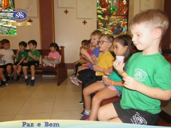 Ceia Pascal com os alunos do Nível A2