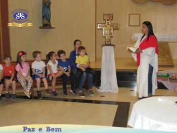 Ceia Pascal com os alunos do Nível A2