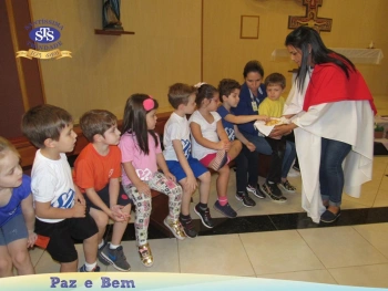 Ceia Pascal com os alunos do Nível A2
